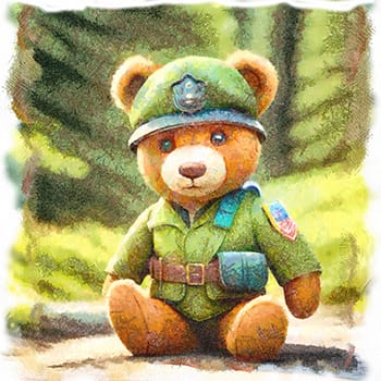 NFT collection Teddy the Soldier Bear